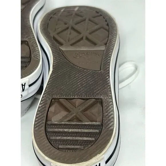 Converse Chuck Taylor All Star Women's Silver Low Top Sneakers Size 7.5 - Picture 6 of 14